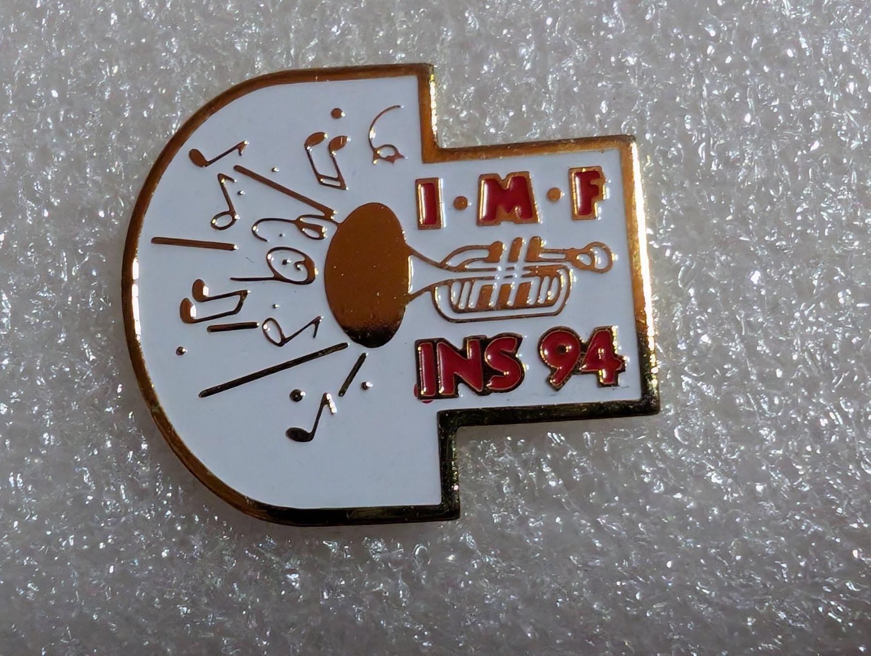 Plaquettes & Badges: Ansteckpin 273: IMF Ins – D'occasion à Oppligen par Pin-Fall-Shop