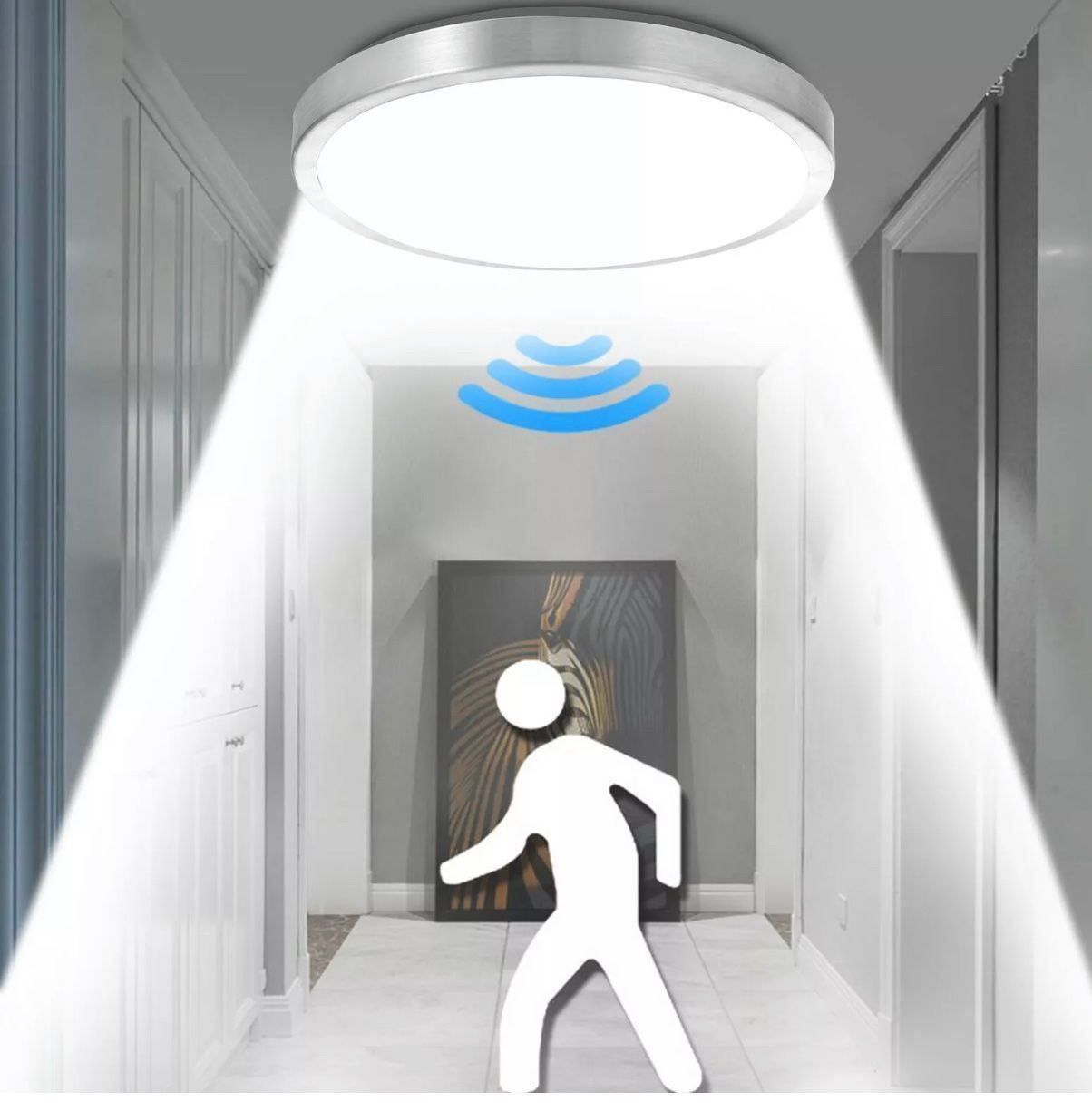 Lampade: +24W LED Deckenleuchte mit Bewegungsmeld – Nuovo e nell'imballaggio originale da Amriswil venduto da JaJa-Express 2
