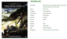 100 Million BC (DVD)