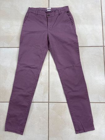 Esprit Chino Hose, Grösse 34, Länge 32, Lila - Sommer Look!