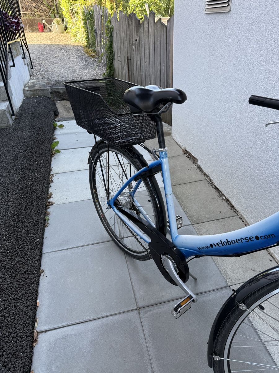 Velos: Zürivelo blau-weiss mit Korb – Gebraucht aus Dielsdorf von bambus1 4
