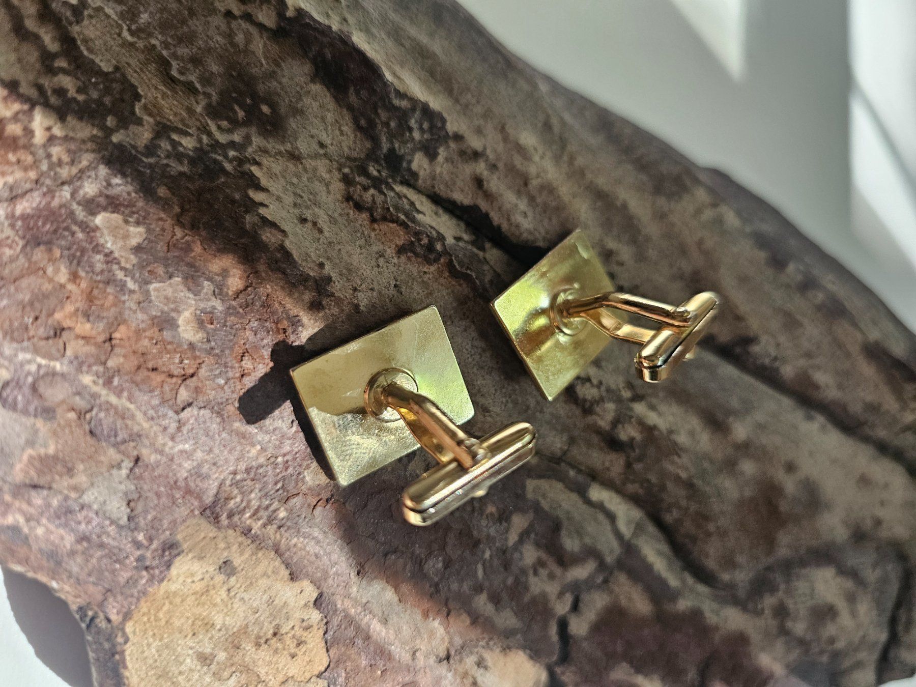 Gemelli: Manschettenknöpfe Goldfarben – Usato da Zürich venduto da MaisonBelleCachet 2