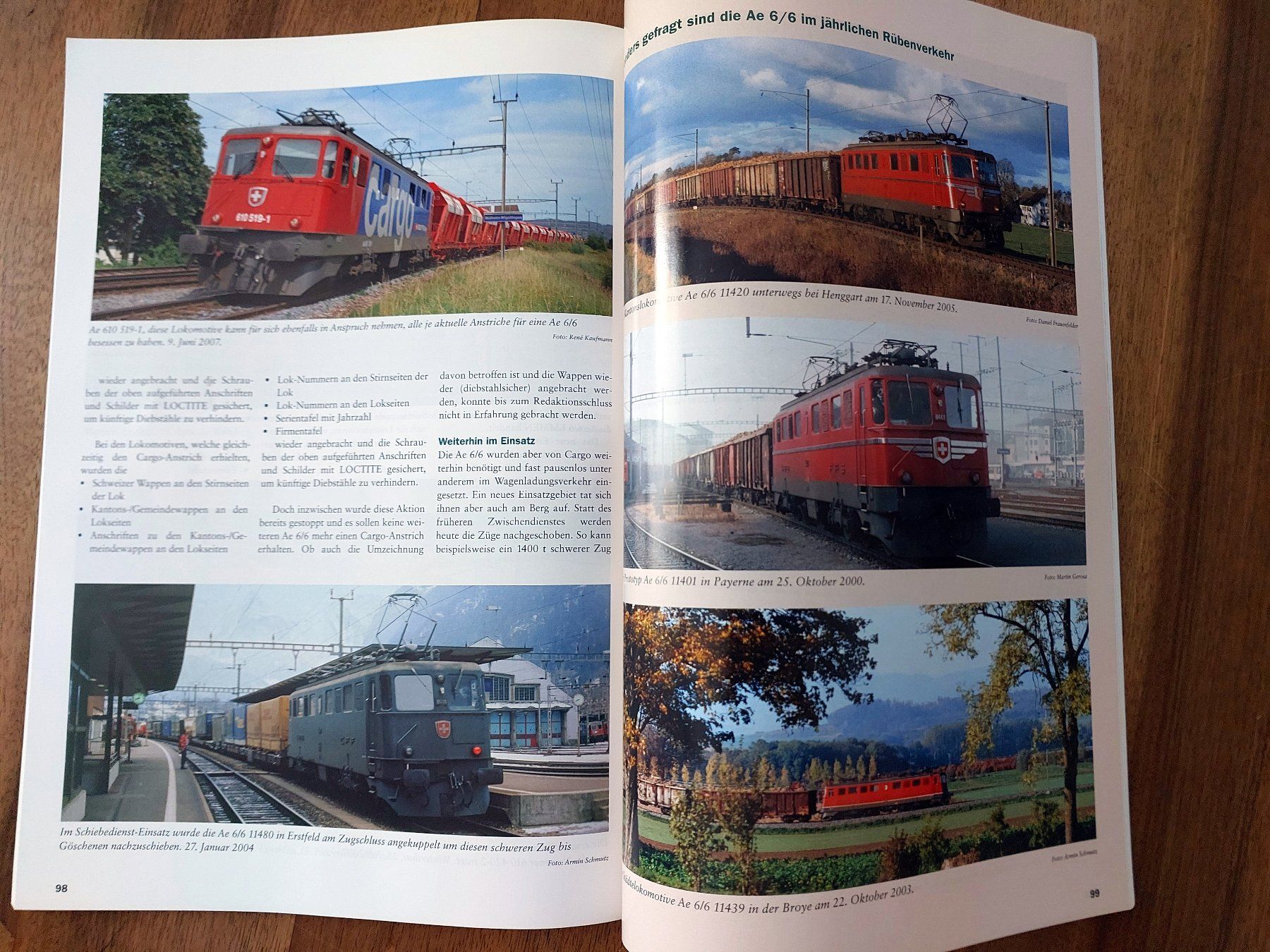 Revues & Magazines: LOKI Spezial - Faszination Ae 6/6 – D'occasion à Schönenwerd par Steidi 7