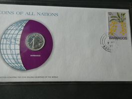 Barbados 1979, Münzbrief mit Zertifikat