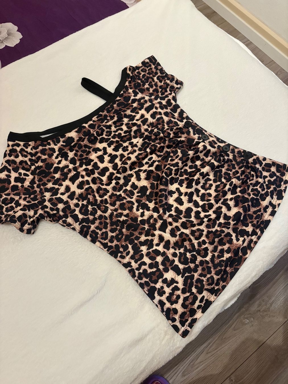 Top: Top mit Leopardenmuster Gr. L NEU – Nuovo (secondo la descrizione) da Schaffhausen venduto da Simmel80 1