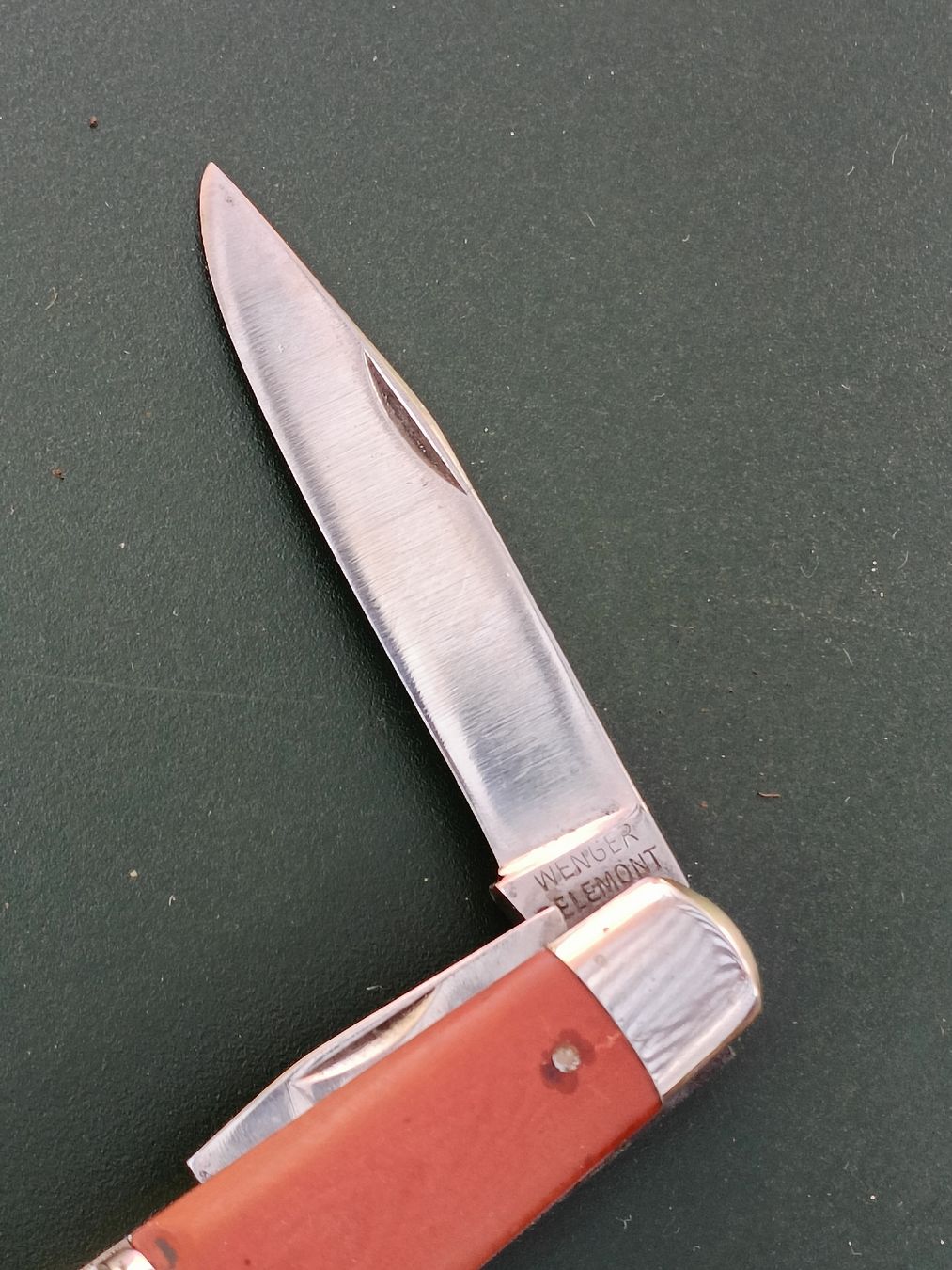 Schweizer Armee Coltelli tascabile: Sackmesser Wenger Delemont 1929 – Usato da Brugg AG venduto da Ente015 3