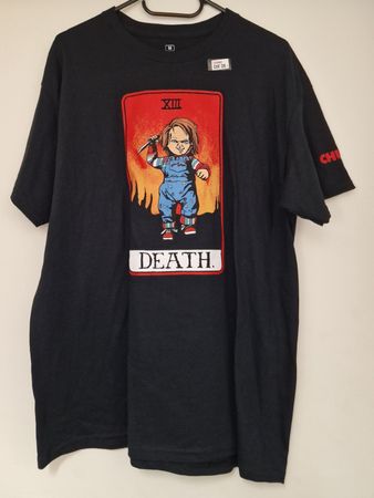 Tshirt Chucky Tarot Karte, Grösse M, Baumwolle, Neu
