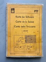 PTT: Karte der Schweiz. Blatt II. 1:250 000. 1934