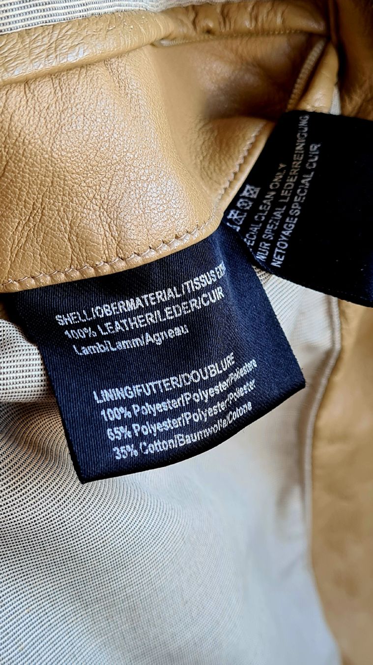 Camel Giacche: Camel Active Leather Jacket, Size 50, Great Condition! – Usato da vevey venduto da Edwatch 4