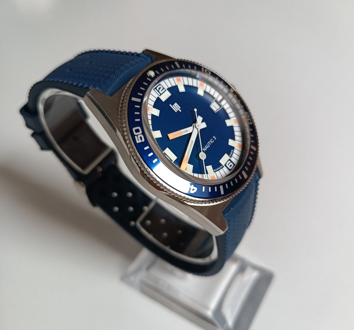 Lip Orologi: Lip Nautic 3 - La Joux-Perret G100 - Full Set – Usato da Fribourg venduto da Vintage_Collector 4
