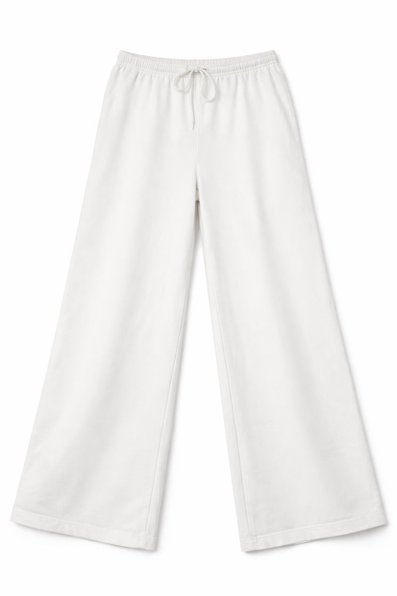 Pantaloni: PANTALON DE DÉTENTE BLANC LARGE – Nuovo (secondo la descrizione) da Lausanne venduto da KeNaChic 1
