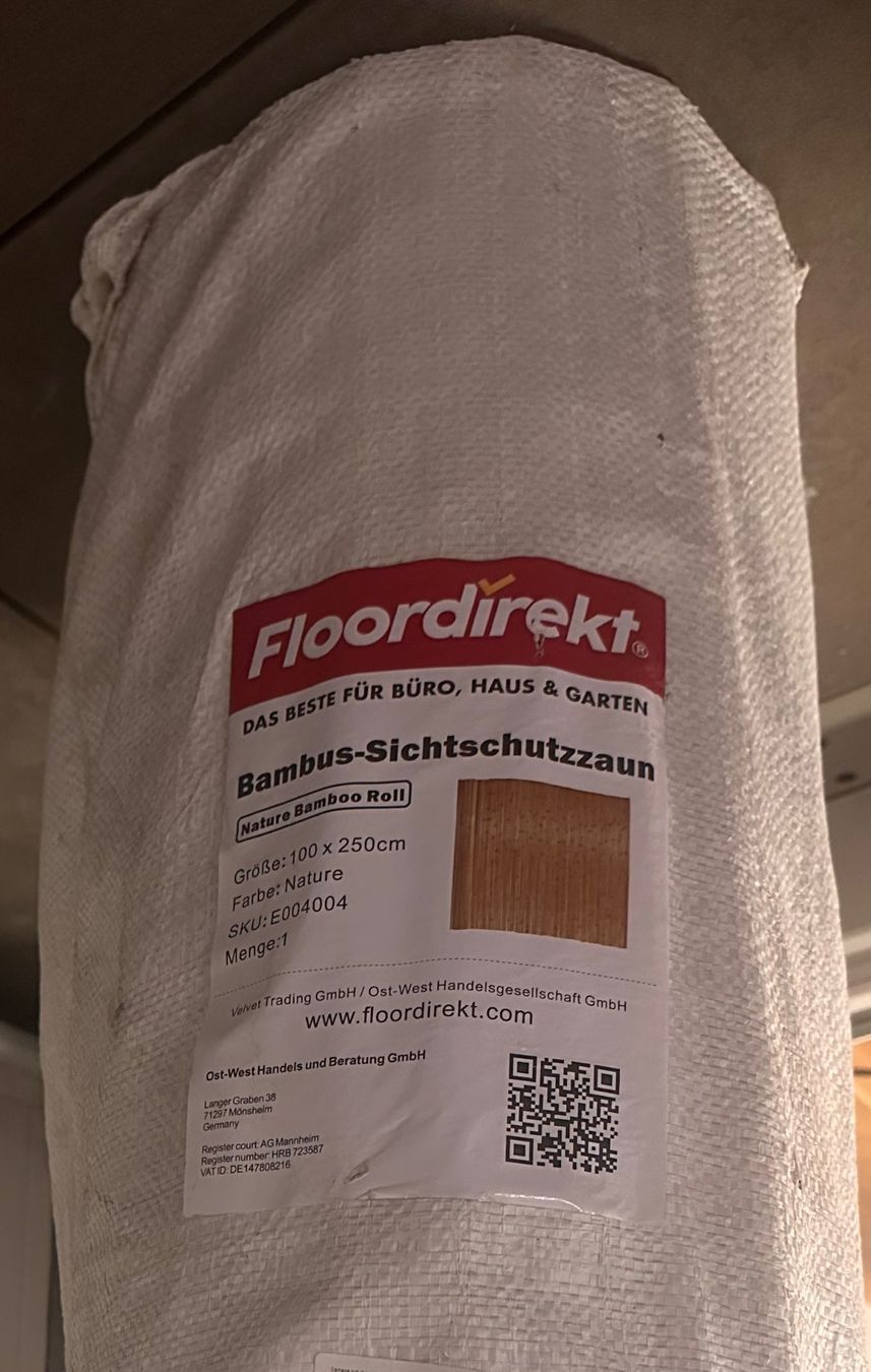 Paraventi: Bambus Balkon Sichtschutz – Nuovo e nell'imballaggio originale da Zürich venduto da andzuri 1