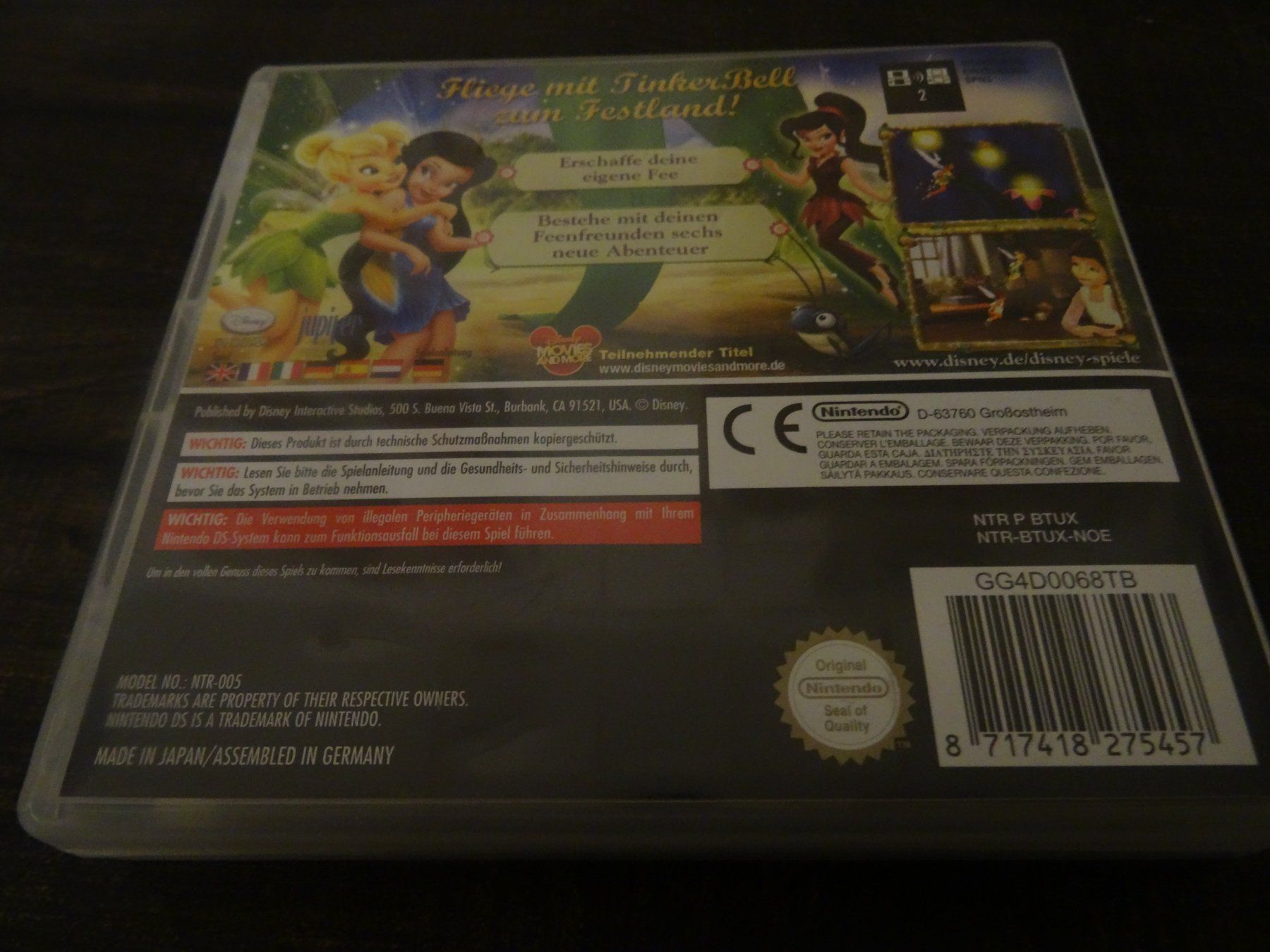 Nintendo Giochi: Tinkerbell - Ein Sommer voller Abenteuer DS – Usato da Olten venduto da Disc-Ausverkauf 2