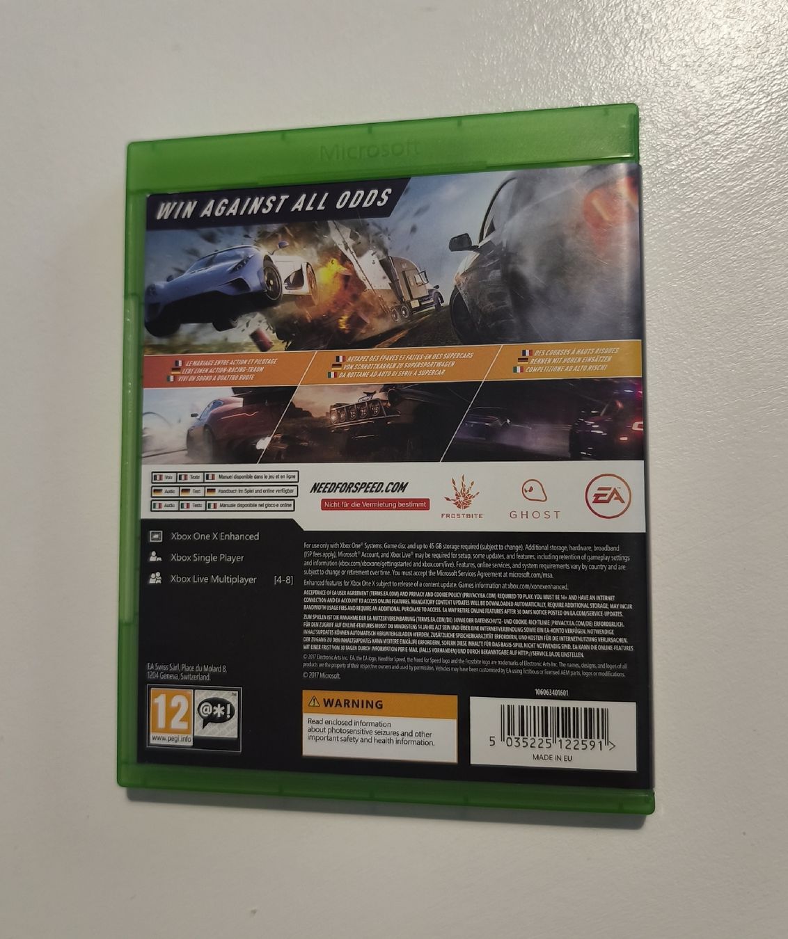 Microsoft Giochi: Need for Speed Payback - Xbox One – Usato da Sevelen venduto da dun_vs7w 1