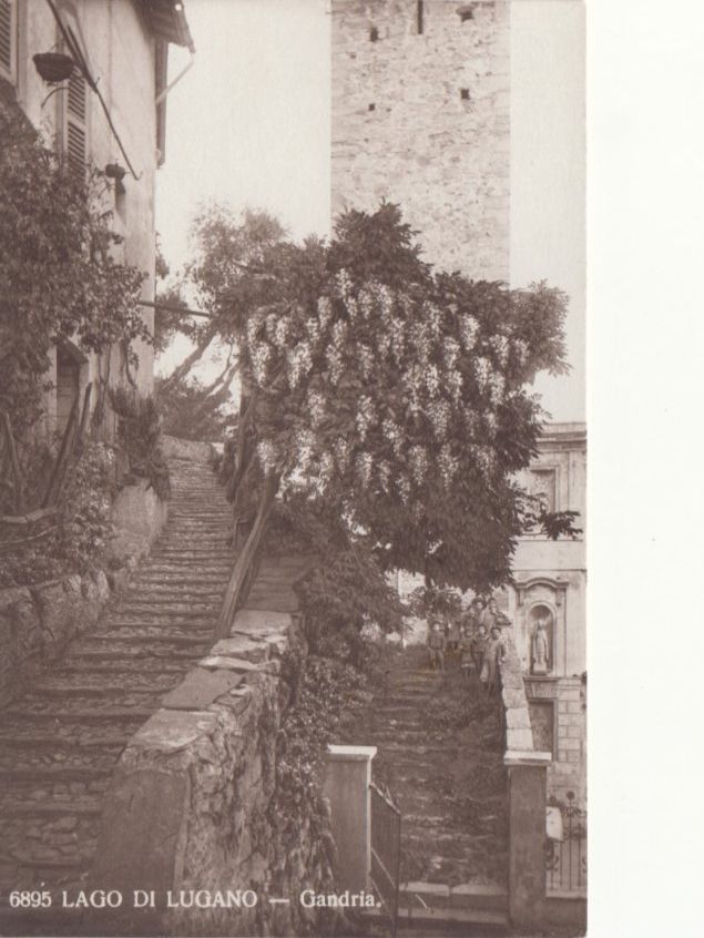 Ansichtskarten: Gandria ca. 1925 – Gebraucht aus Bürglen TG von StampGraf