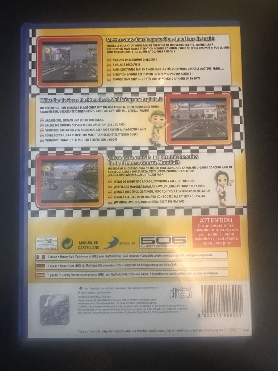 Giochi: Taxi Rider - PS2 – Usato da Vétroz venduto da Fabio-B 1