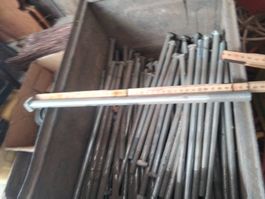 Bauschrauben M16 X 420mm Güte 4.6