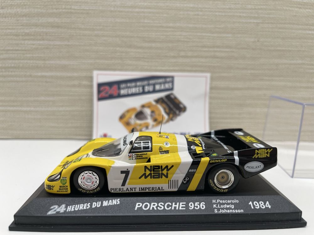 Porsche 956, Joest Racing, Le Mans 1984, Sammlermodell 1:43 (Neu und ...