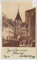 Zofingen - Oberes Tor vor 100 Jahren