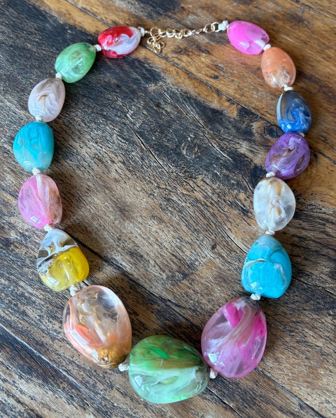 Ketten: Collier avec perles en verre – Neu und originalverpackt aus Locarno von DBSiesta 1