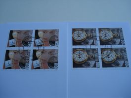 Satz Schweizer Produkte2005, FDC Einzel+ 4erblock, 3 Be