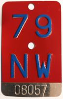 Velonummer 79, Nidwalden NW 1979
