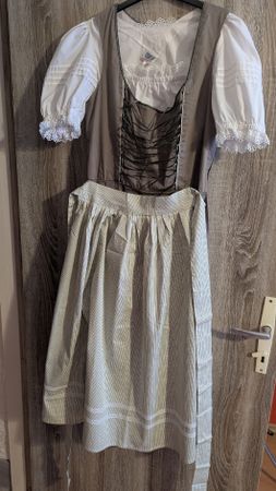 3-teiliges Dirndl-Kleid, individuell angefertigt