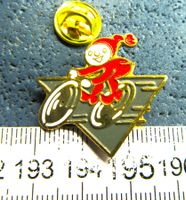 KNORRLI AUF VELO RAD PIN