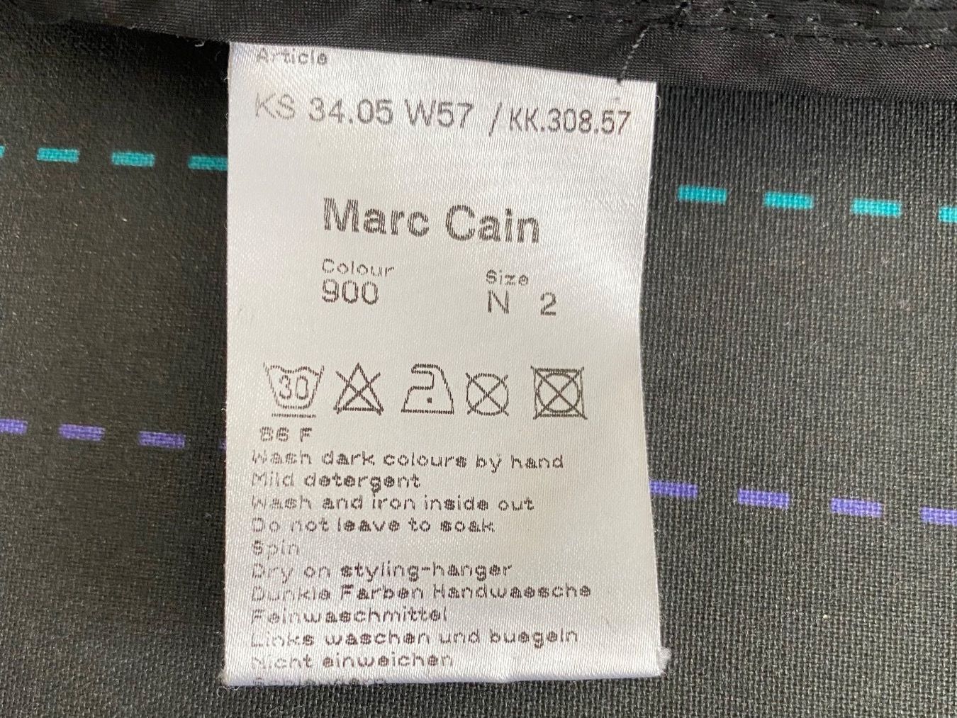 Marc Cain Giacche: Jacke, Jeansstil, schwarz – Usato da Sulzbach venduto da mar_27 5