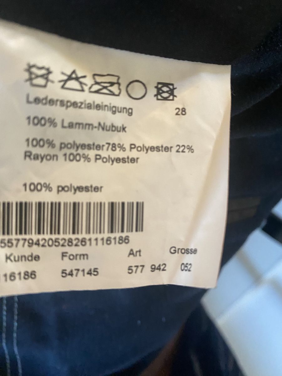 Bugatti Giacche: Bugatti Herren Jacke, Echtleder, Grösse 52 – Usato da Bern venduto da paultschur11 4
