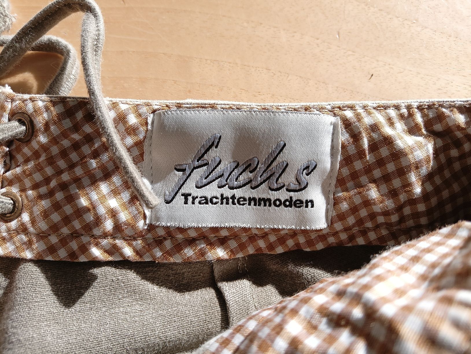 Pantaloni: Fuchs Trachtenmode Lederhose, Grösse 32, waschbar – Usato da Appenzell venduto da 44926sn 1