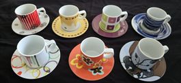 Lot de 7 tasses à espresso