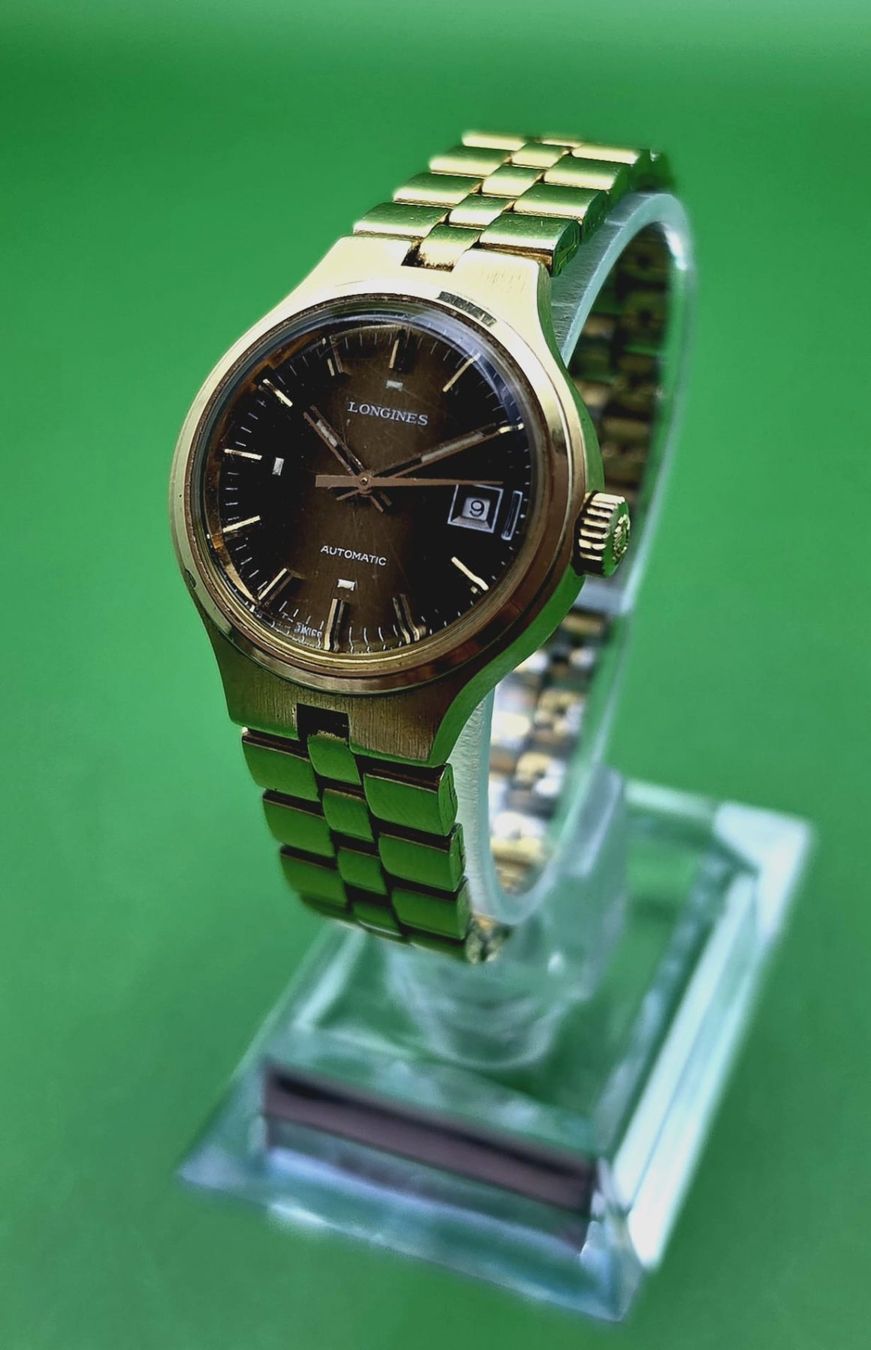 Longines Orologi: LONGINES DATE AUTOMATIC SWISS MADE STAINLESS STEEL BACK 1737 – Difettoso da Neftenbach venduto da Taschen-Uhren 9