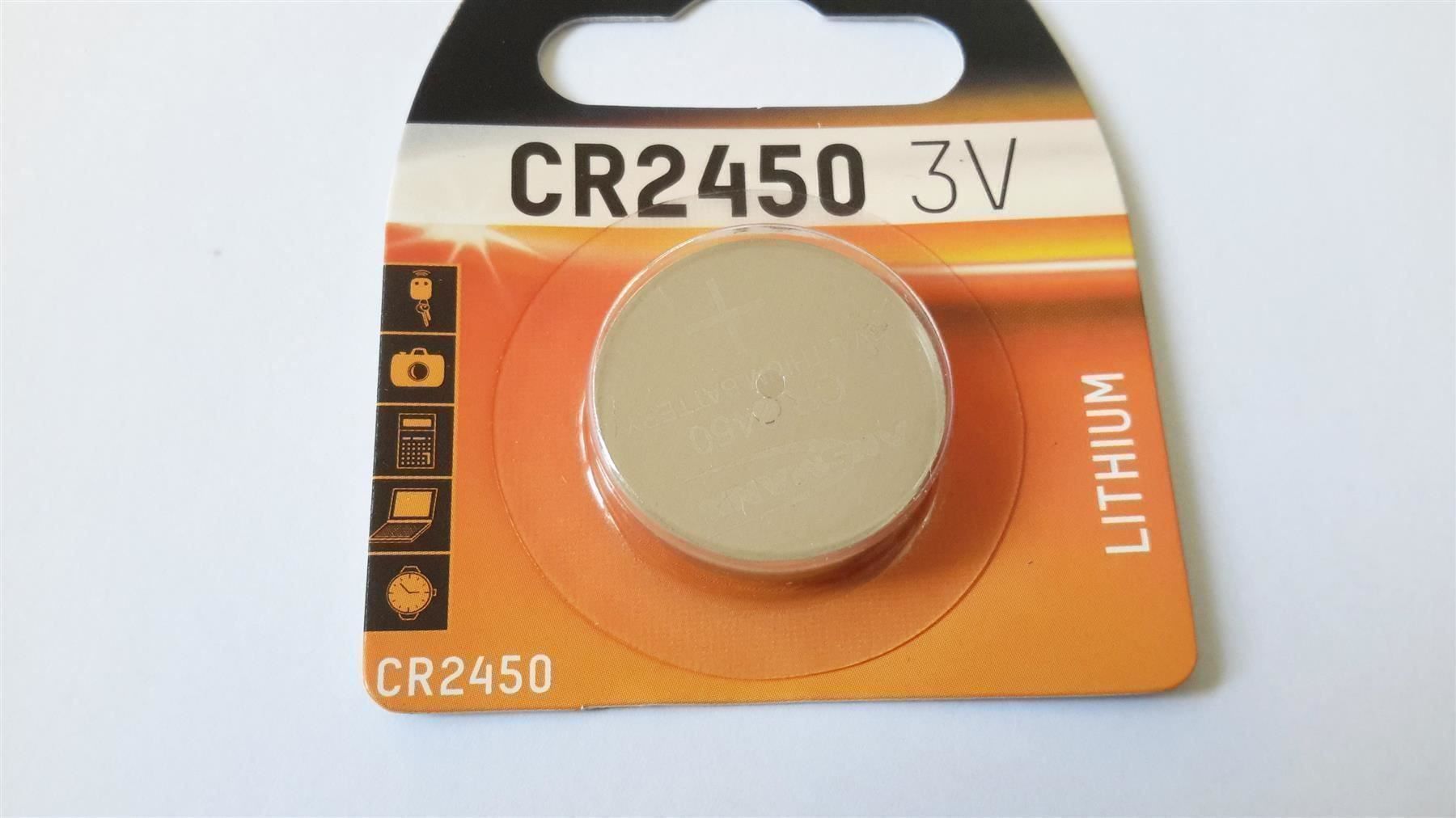Caricatori & Batterie: Knopfzelle CR2450, Lithium, Ansmann – Nuovo e nell'imballaggio originale da St. Gallen venduto da cointec 2