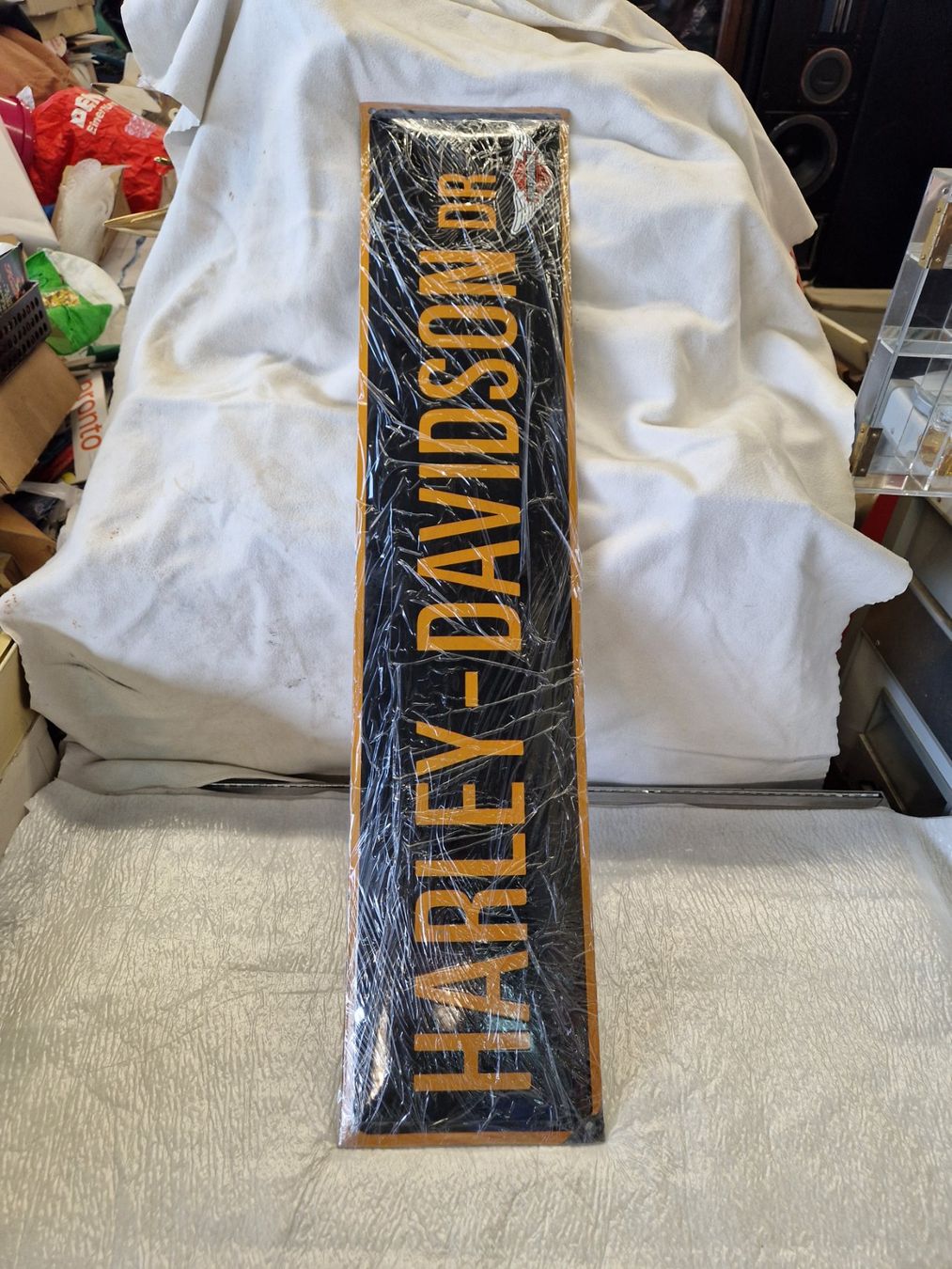Harley-Davidson Insegne: Harley Davidson Emaille Schild 90 X 20 Neu – Usato da Wädenswil venduto da tome70 2