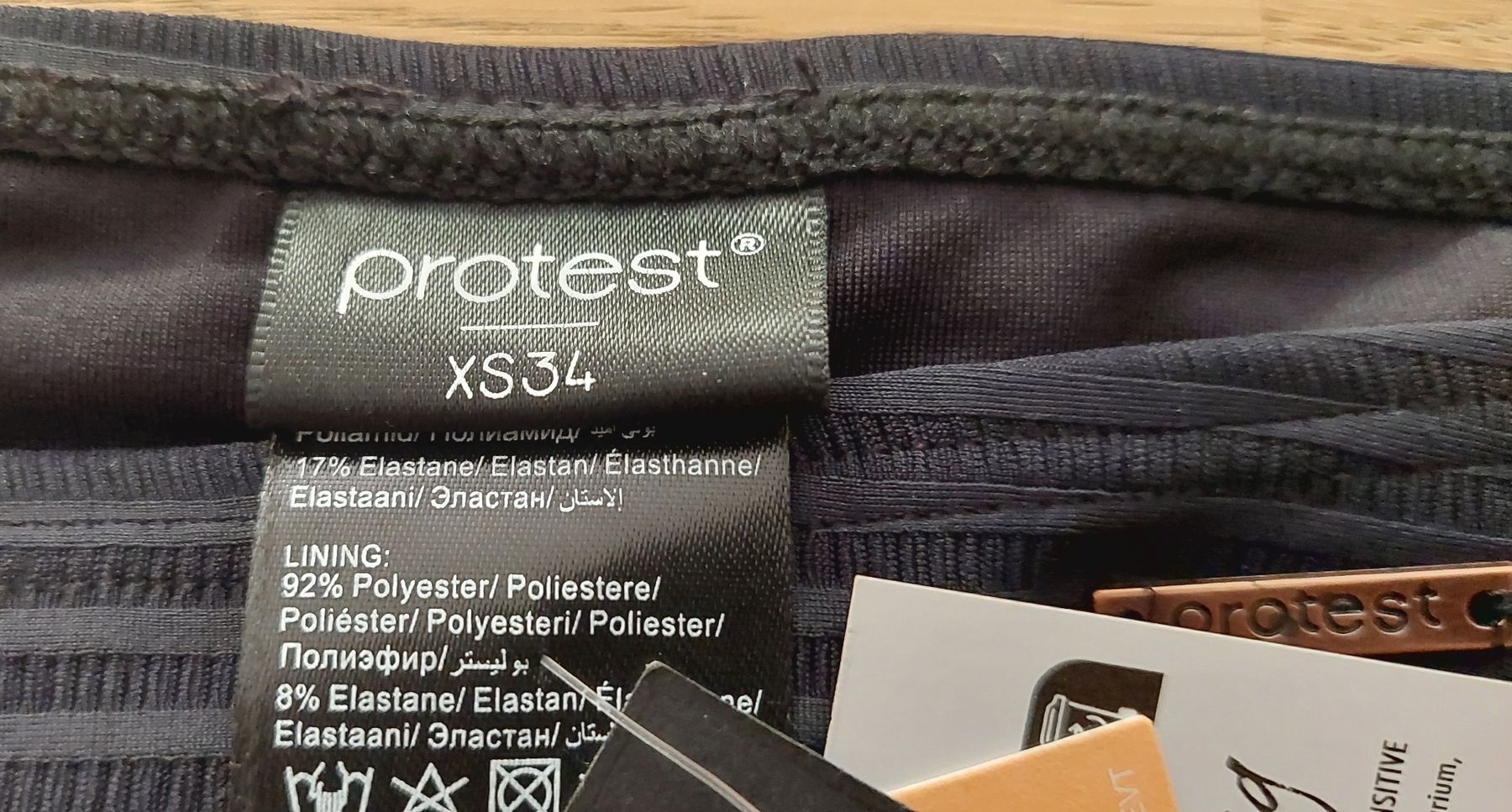 Protest Costumi da bagno & Bikini: Neuer Protest Bikini Schwarz Gr. XS/34 – Nuovo e nell'imballaggio originale da Zürich venduto da lehmi1 6