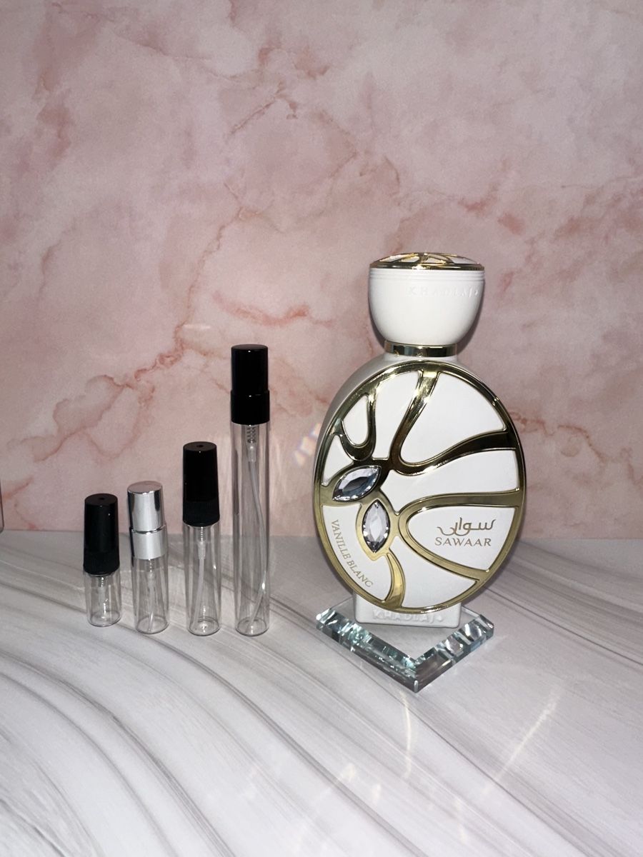 Parfum & Eau de Toilette: Khadlaj sSawaar vanille blanc  – Gebraucht aus Altstätten SG von Perfumesiren23