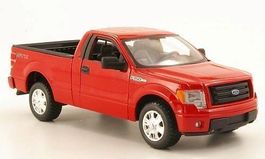 Ford F-150 STX Pick Up 2010 rot / schwarz    1:27 von Maisto