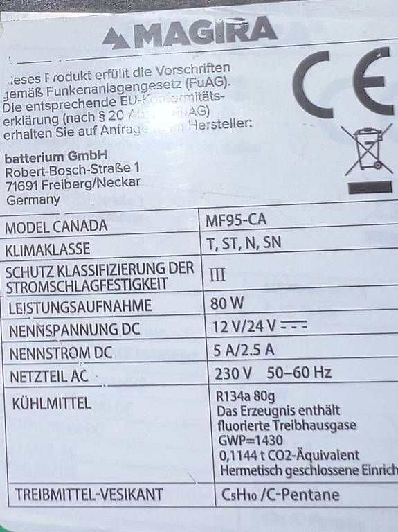 Frigoriferi & Refrigeratori: Kompressor-Kühlbox / Gefrierbox 95 Liter – Usato da Zürich venduto da Muelllero 3