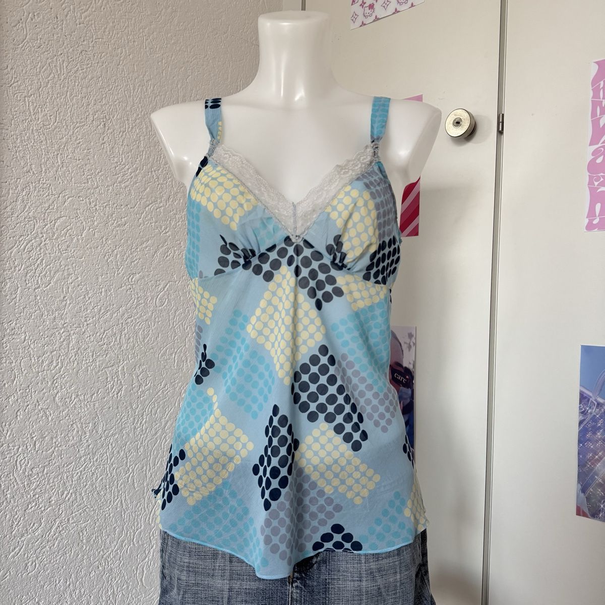 Tops: Blaues Cami Top Gr.M – Gebraucht aus Oberwil BL von olibbg