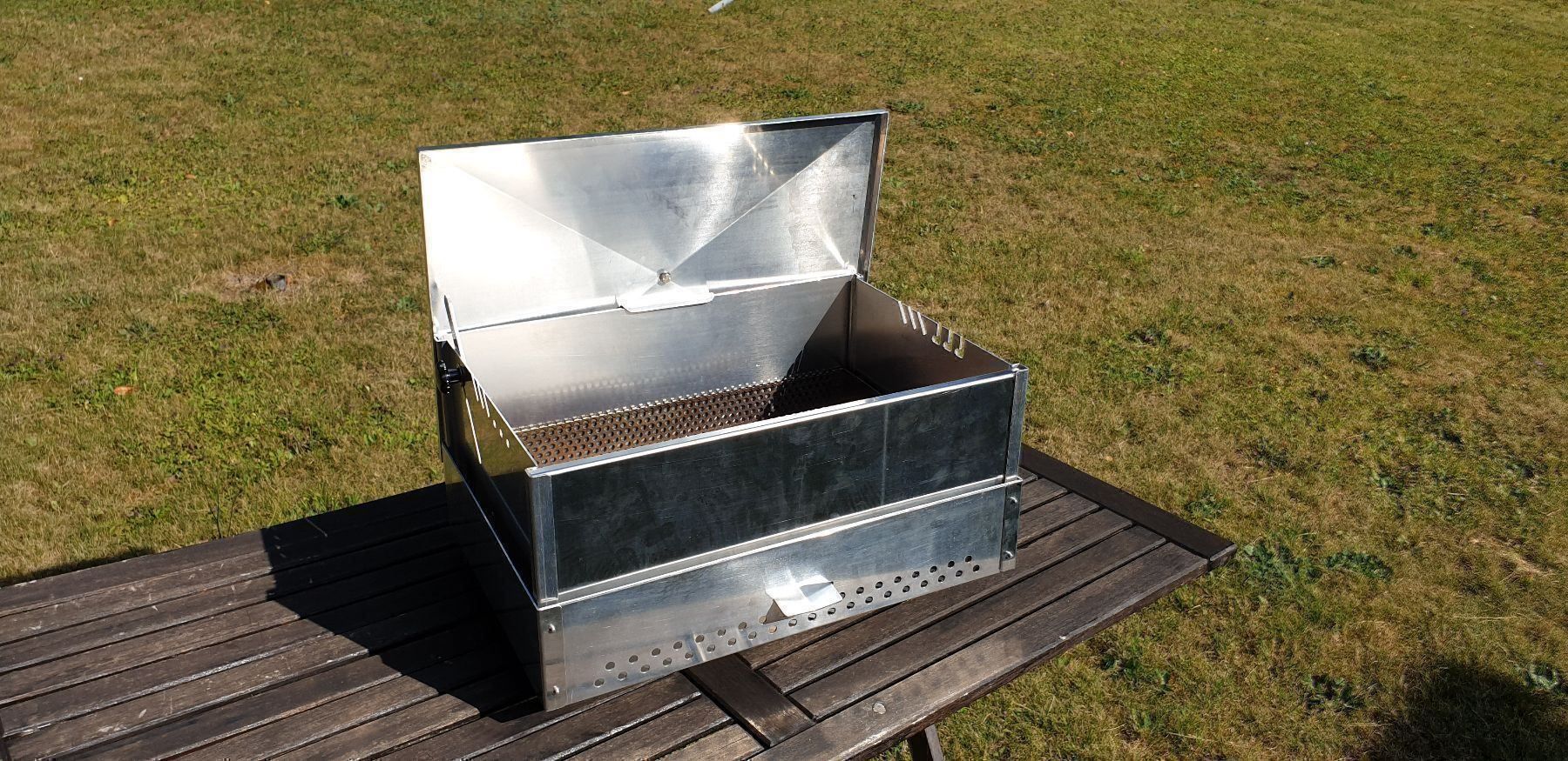 Griglie: Tischgrill Campinggrill – Nuovo e nell'imballaggio originale da Langenthal venduto da Physycer0 7