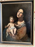 Gemälde 17. Jh. Hl. Anna mit Maria als Kind