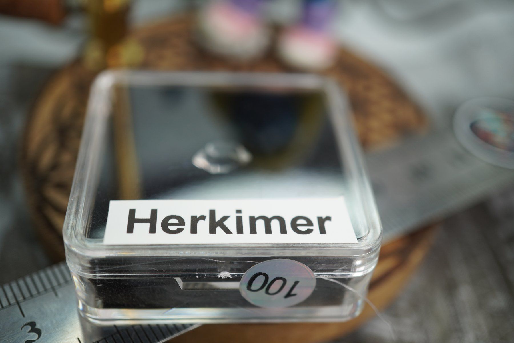 Mineralien & Heilsteine: Herkimer  im   Böxli      ab 3.- Auktion – Neu und originalverpackt aus Eschenbach SG von topstone
