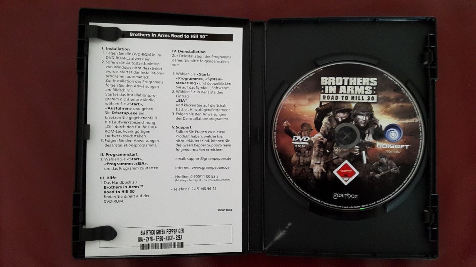 Giochi: PC SPIEL BROTERS IN ARMS OVP – Usato da Eschenbach SG venduto da Deki77 1