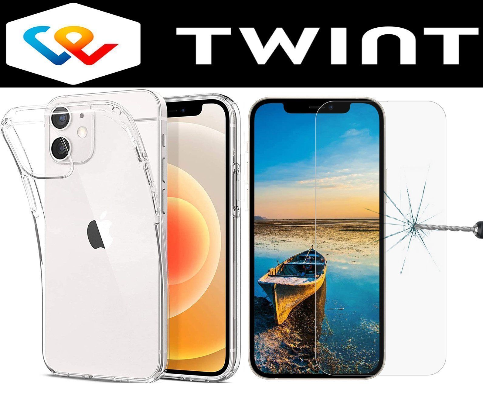 Covers & Schutzfolien: iPhone 14 Pro Max Hülle Etui + Panzerglas CLEAR Case Cover – Neu und originalverpackt aus Volketswil von coverandmore