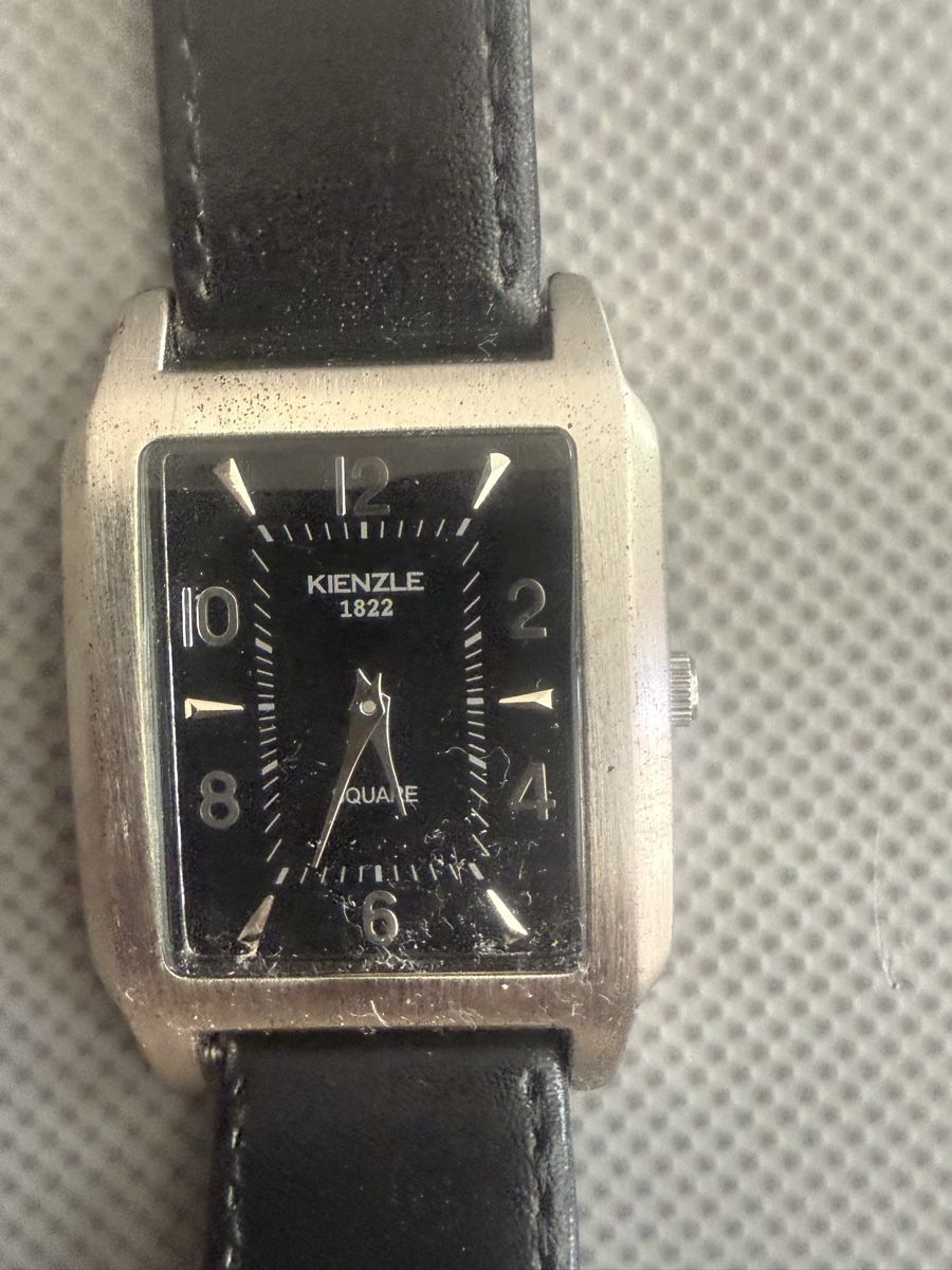 Kienzle Orologi: Kienzle 1822 Square Watch with Leather Strap 31mm – Difettoso da Embrach venduto da Tom1717 3