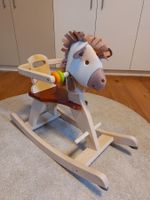 R Sa) Schaukelpferd aus Holz, für kleine Reiter!
