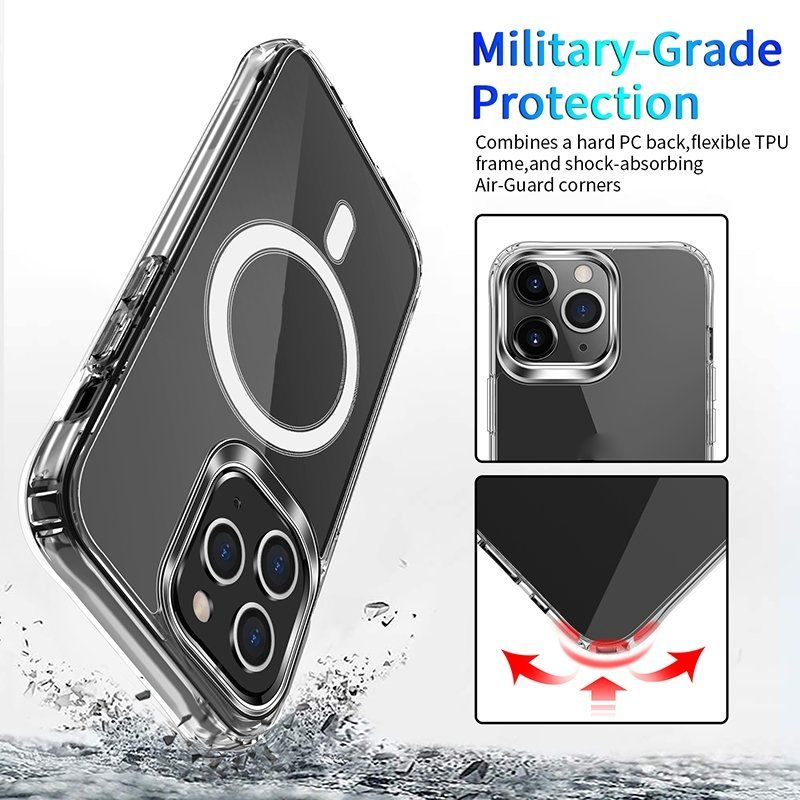 Cover & Protezioni schermo: iPhone 12 Pro Max MAGSAFE Hülle Etui CLEAR Case Cover Tasche – Nuovo e nell'imballaggio originale da Volketswil venduto da coverandmore 4