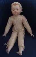 Puppe Vintage mit Bisquit Porzellankopf