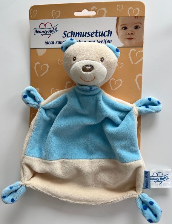 Nuschi Nuscheli Schmuse Kuschel Tuch Kind Baby Teddy Bär | Kaufen auf ...